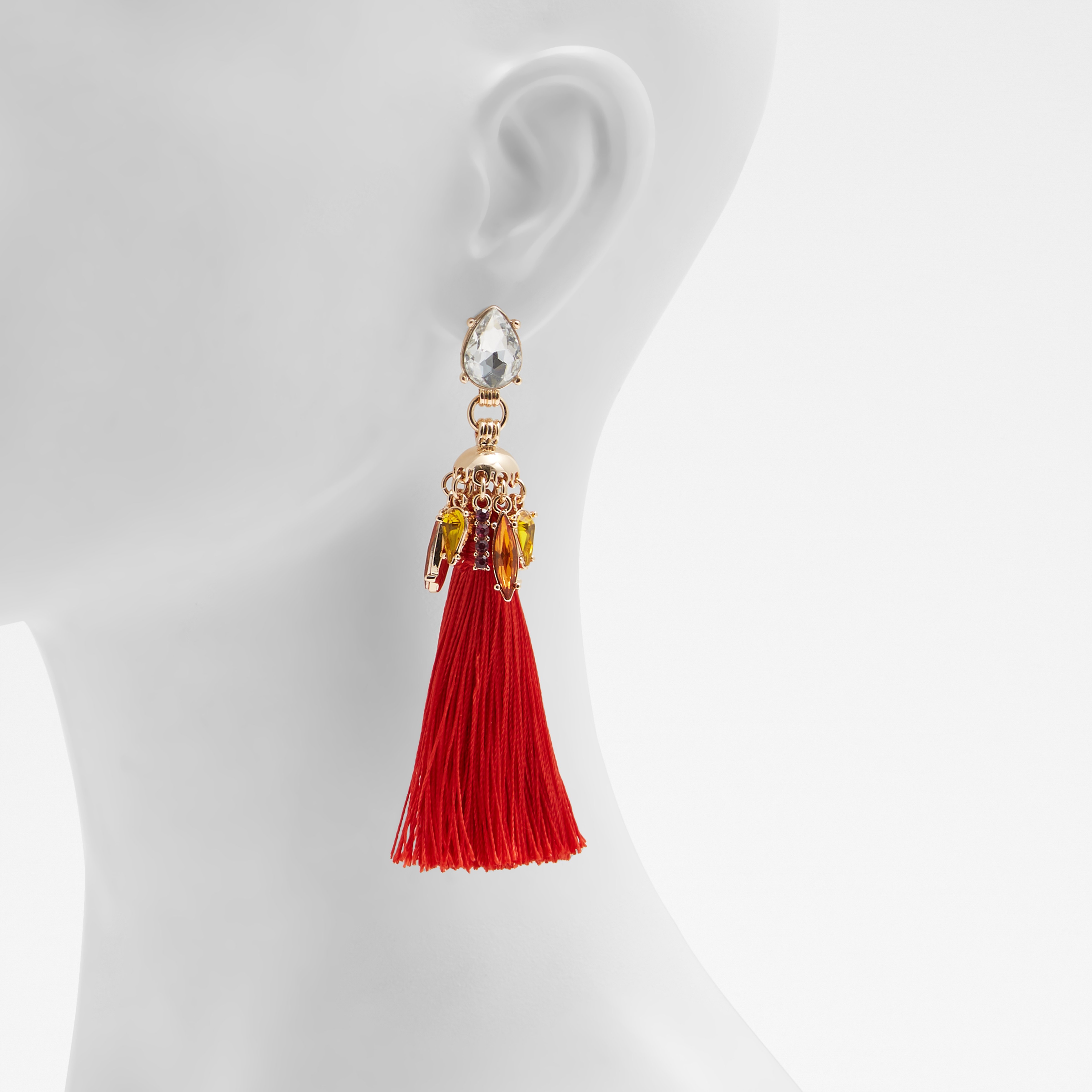 Caladia Women's Orange Earrings